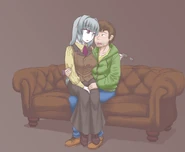 Monster-Lich-flirty-Elisabeth-on-the-couch