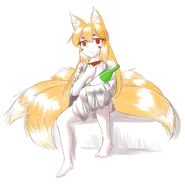 Monster-inari-drinking