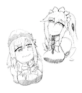 Pouting kiki, smug shog