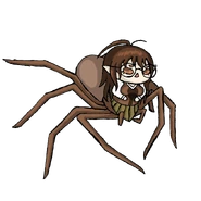 Brown Recluse arachne chibi