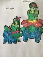 Ivysaur and Venusaur Alraunes