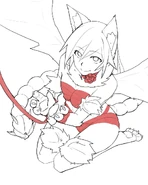 Manticore Bound in Red