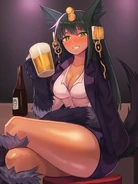 Anubis Office Lady Beer
