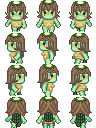 Kappa monster girl sprite by tsarcube-d33x9q0