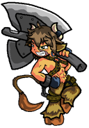 Minotaurus sprite gift by cadeyrn26-d38jl02