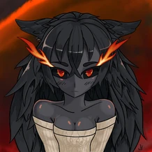 Hellhound with a sweater