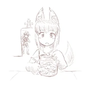 Monster-anubis-daughter-cookie-jar