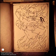 Sketchbook ignis by candra debibyh