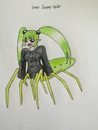 Green Jumping Spider Arachne