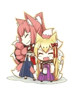 Tamamo and Yao.jpeg (180 KB) Tamamo and Yao