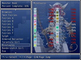 Minotarous Status Normal