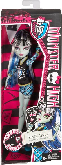 Monster High Doll Frankie Stein Dawn of the Dance Neon Pink Fishnet Tights