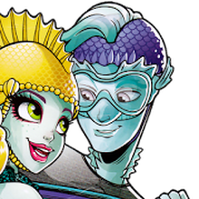 monster high lagoona and gil