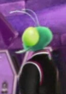 3D green semi-fly boy.