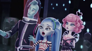 Gil, Ghoulia and Cupid in the Scaris TV special