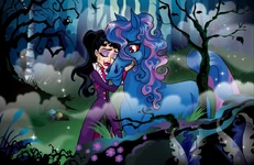 Headmistress Bloodgood and Nightmare[4]