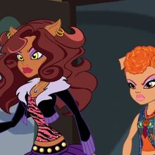 clawdeen wolf cartoon