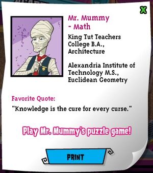 Website - Mummy