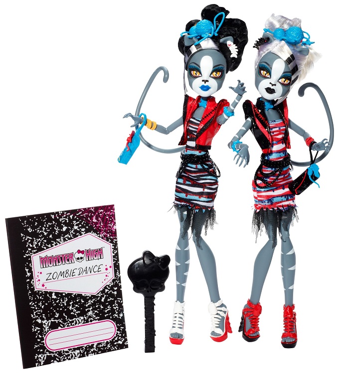 Monster high twin cats hotsell