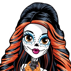 Skelita Calaveras sketchbook Monster High Wiki Fandom