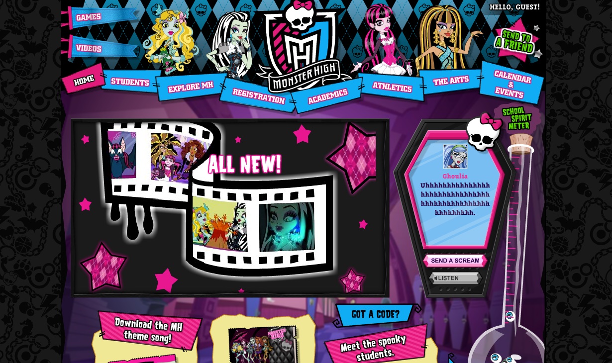 Monster High Games 