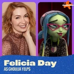 Introducing the zombie with the Angelic voice 🎤 Catch Felicia Day as Ghoulia Yelps In Friday’s @MonsterHigh at 7:30/6:30