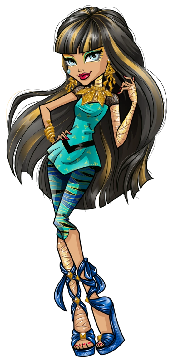 Boneca MONSTER HIGH Cleo De Nile (Idade Mínima Recomendada: 4 anos)