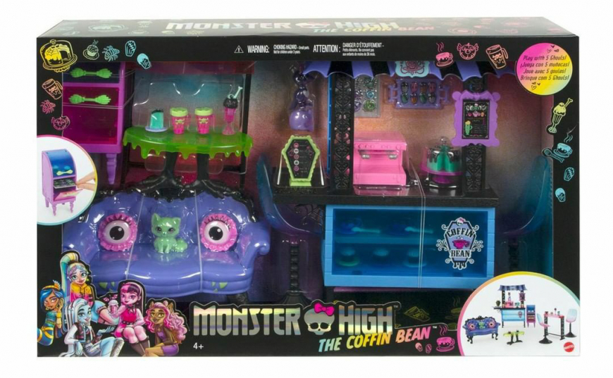 MONSTER HIGH PLAYSET VOITURE SCARIS