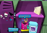 The character's locker