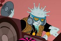 The four-armed DJ.