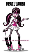 The original look of Draculaura designed by Glen Hanson