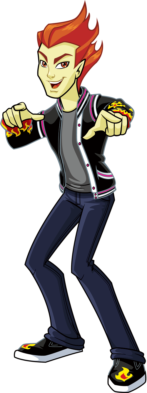 Heath Burns, Monster High Wiki