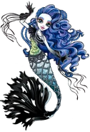 Sirena Von Boo half-mermaid, half-ghost