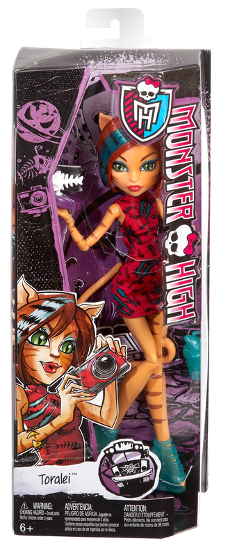 Monster high toralei stripe doll cheap