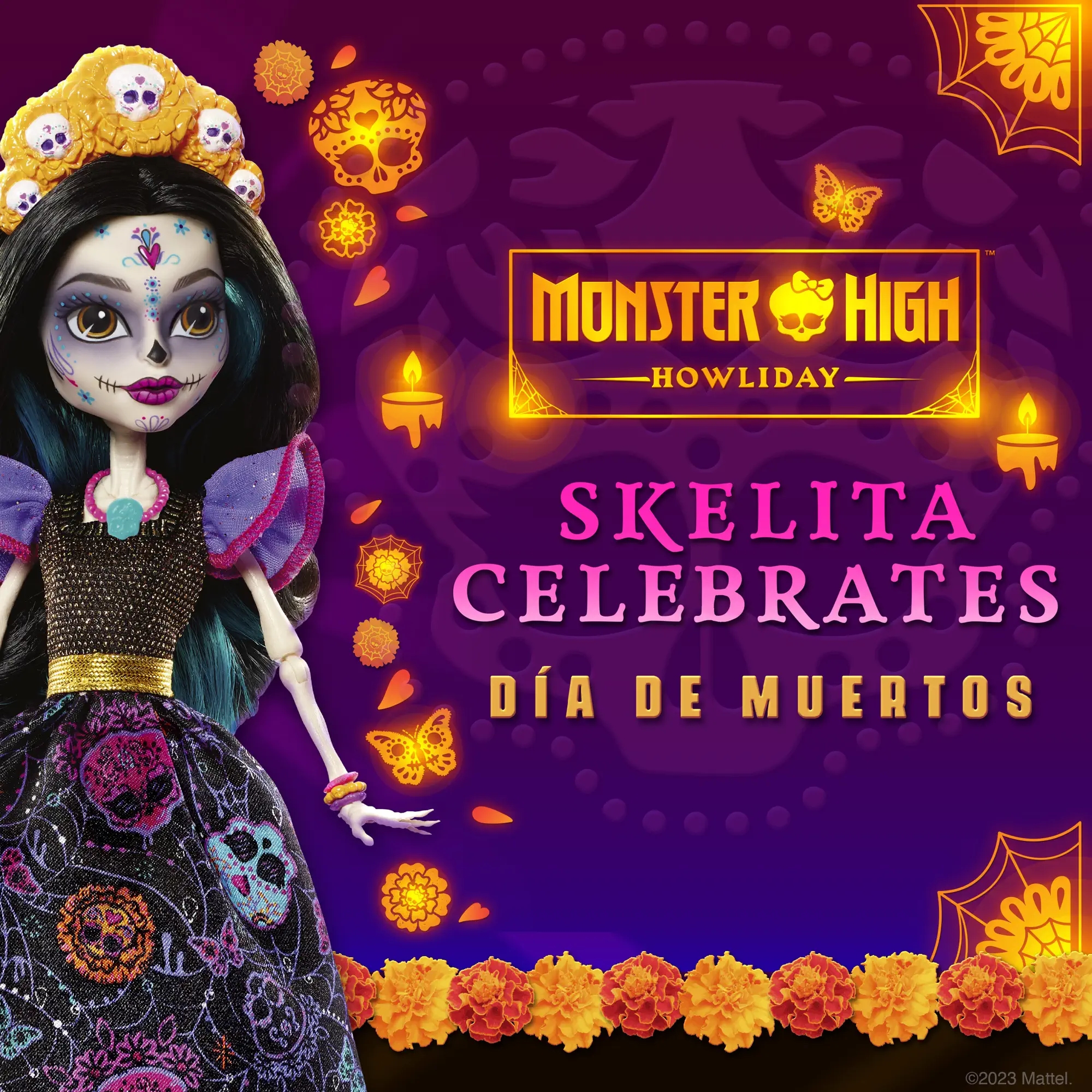 Skelita Calaveras (G1)  Monster high characters, Monster high