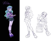 Character exploration art by Anna Cattish