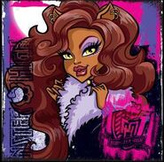 Monster High Korean Facebook Clawdeen Wolf artwork