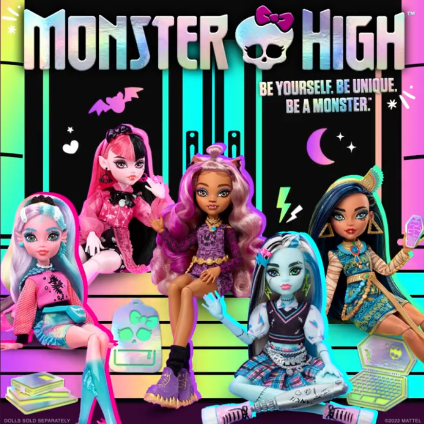 Monster High Deuce Gorgon Doll, HHK56