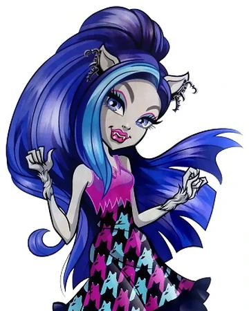 monster high electrified silvi timberwolf