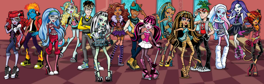 Monster high todas las muñecas hot sale