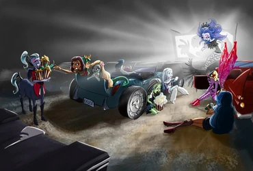 Concept art - FF 50s concept