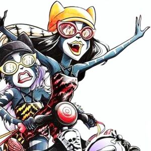 monster high meowlody and purrsephone