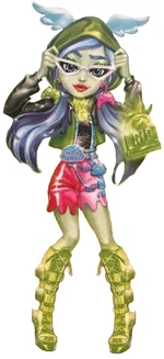 Ghoulia Yelps’ Neon Frights Artwork