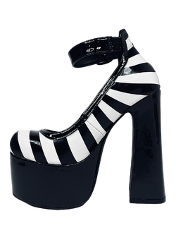 Monster High Jolt Platform Sneakers [BLACK/BLUE]