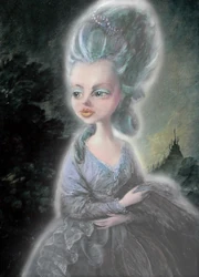 Concept art - ghostly painting