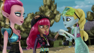 Gigi turns Lagoona into a freshwater monster