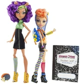 Doll stockphotography - Campus Stroll Clawdeen and Howleen