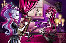 Catrine DeMew and Draculaura[4]