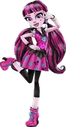 Draculaura, as she appears in Adventures of the Ghoul Squad