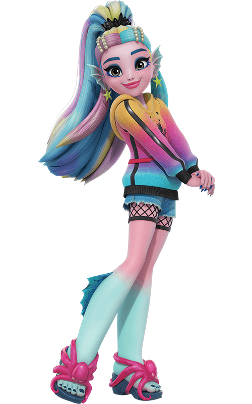 Authentic Monster High Mattel Doll With Accessories Lagoona Blue
